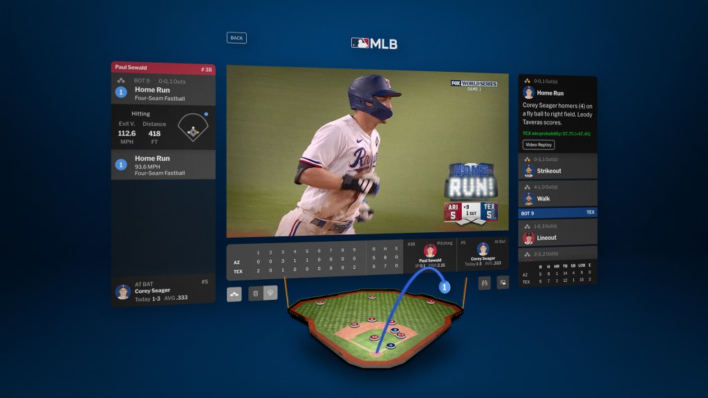 MLB on Apple Vision Pro